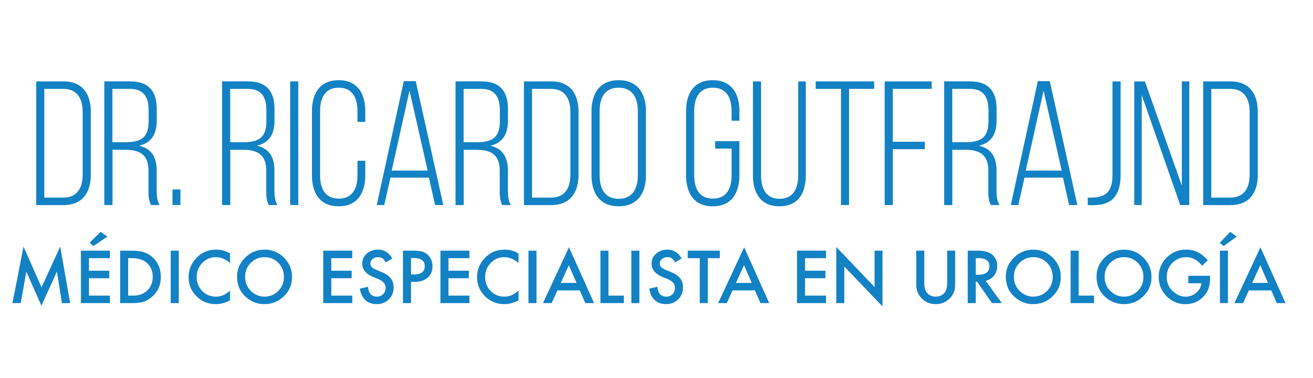 Dr. Ricardo Gutfrajnd — Médico Especialista en Urología